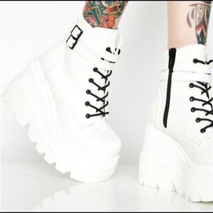 -Reserved-Dollskill Technopagan boots size 8